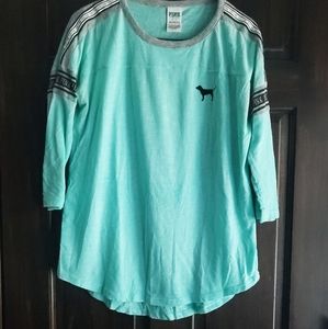 Victoria's Secret PINK 3/4 Sleeve Shirt